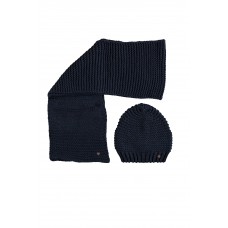 Nono Rai knitted scarf and hat set  N107-5900